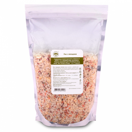 Рис с овощами 500г, СПЕЦПИТ
