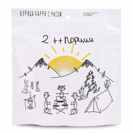 Сублимат СД Курица карри с рисом 240гр, 2 порции