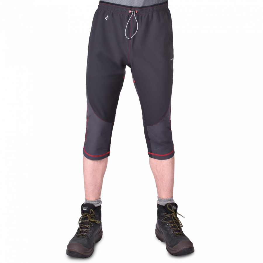 TrangoWorld бриджи скалолазные Pirata Evans (L, Черный/Темно-серый,)