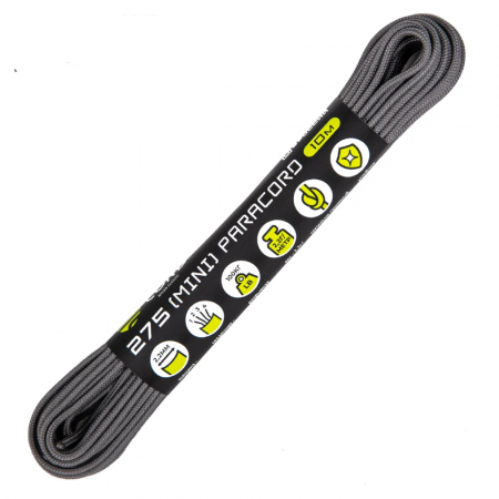 Паракорд 275 (мини) CORD nylon 10м RUS (graphite)
