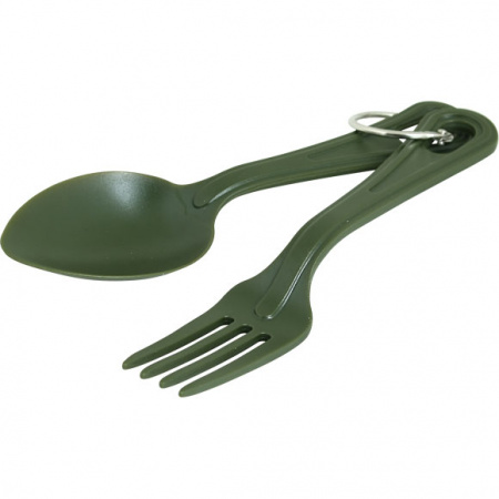 Набор посуды оливковый пластик Соло Track