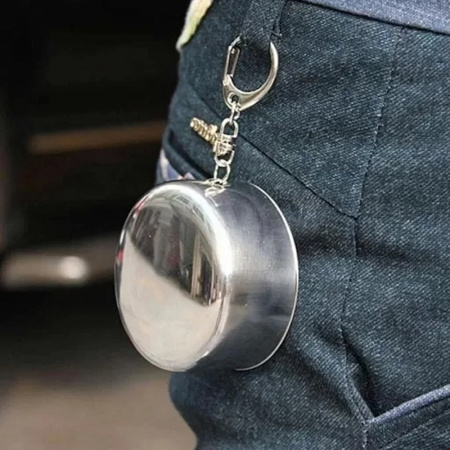 Стакан складной, объём: 250 мл, нерж. сталь ДРУЖБА (ДК-557)