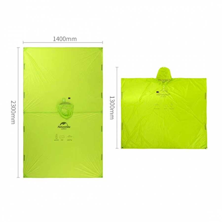 Пончо 3в1 Naturehike NH17D002-M 210T