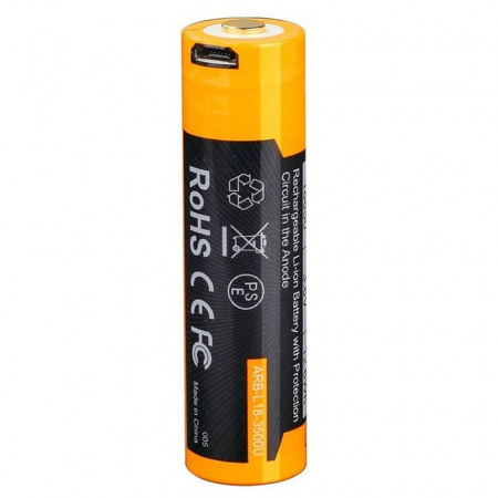Аккумулятор 18650 Fenix 3500 mAh Li-ion