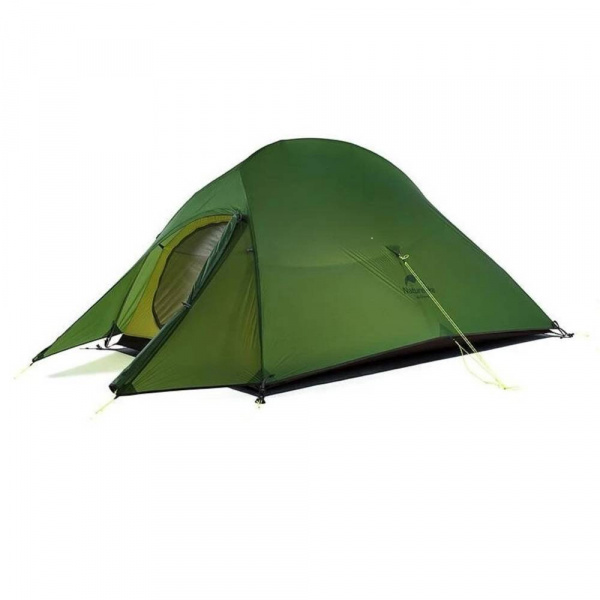 Палатка Naturehike Cloud Up 2 20D NH17T001-T с футпринтом темно-зеленая