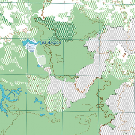 Карты износостойкие для туристов: набор Камчатка: Природный парк «Ключевской»