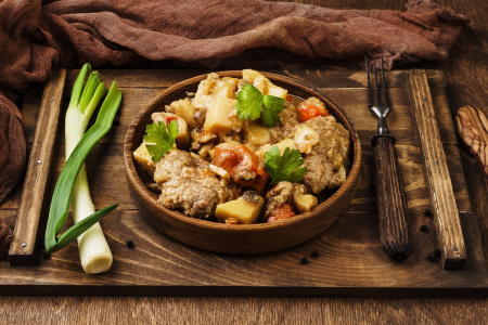 Готовое блюдо Жаркое со свининой пакет 300 г DeliLabs